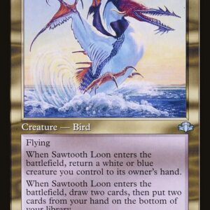 Dominaria Remastered - 367 - Sawtooth Loon - Uncommon - WU - Non-foil