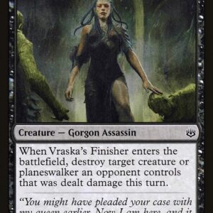 War of the Spark - 112 - Vraska's Finisher - Common - B - Non-foil (Front)