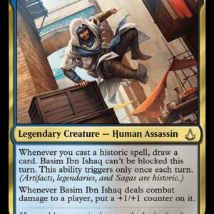 Assassin's Creed - 49 - Basim Ibn Ishaq - Rare - UB - Foil
