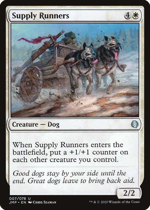 Jumpstart - 7 - Supply Runners - Uncommon - W - Non-foil