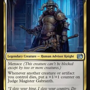 Final Fantasy - 230 - Judge Magister Gabranth - Uncommon - WB - Non-foil