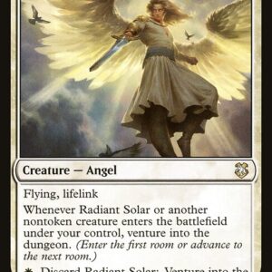 Forgotten Realms Commander - 9 - Radiant Solar - Rare - W - Non-foil (Front)