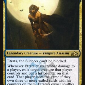 Guilds of Ravnica - 170 - Etrata, the Silencer - Rare - UB - Foil