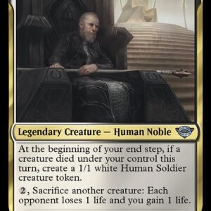 The Lord of the Rings: Tales of Middle-earth - 198 - Denethor, Ruling Steward - Uncommon - WB - Non-foil