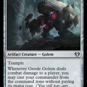 Commander Masters - 386 - Geode Golem - Uncommon - C - Non-foil