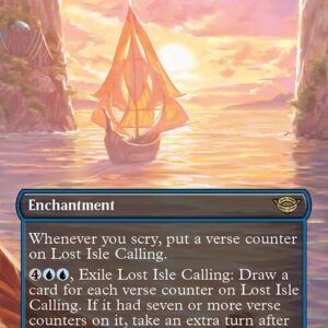 The Lord of the Rings: Tales of Middle-earth - 444 - Lost Isle Calling - Rare - U - Foil