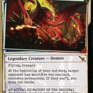 Murders at Karlov Manor - 387 - Rakdos, Patron of Chaos - Mythic - BR - Foil