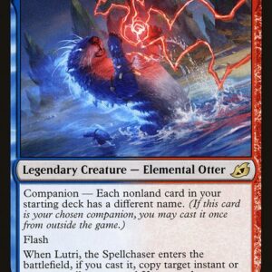 Ikoria: Lair of Behemoths - 227 - Lutri, the Spellchaser - Rare - UR - Foil (Front)