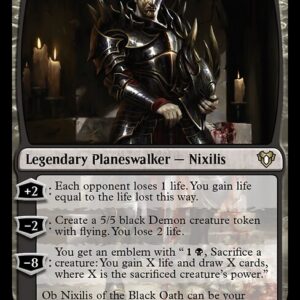 Commander Masters - 176 - Ob Nixilis of the Black Oath - Rare - B - Non-foil
