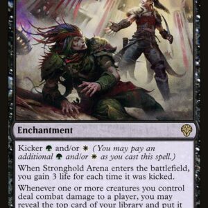 Dominaria United - 110 - Stronghold Arena - Rare - B - Foil