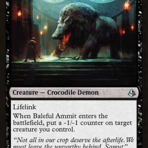 Amonkhet - 79 - Baleful Ammit - Uncommon - B - Non-foil