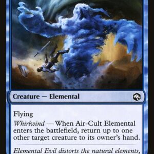 Adventures in the Forgotten Realms - 45 - Air-Cult Elemental - Common - U - Non-foil