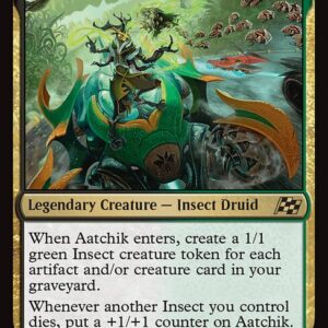 Aetherdrift - 187 - Aatchik, Emerald Radian - Rare - BG - Non-foil