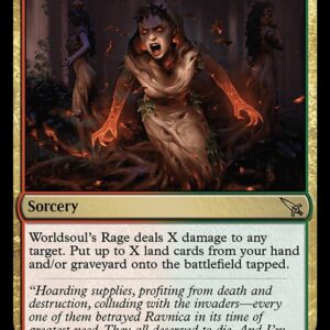 Murders at Karlov Manor - 244 - Worldsoul's Rage - Rare - RG - Non-foil