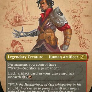The Brothers' War - 295 - Mishra, Tamer of Mak Fawa - Rare - BR - Non-foil