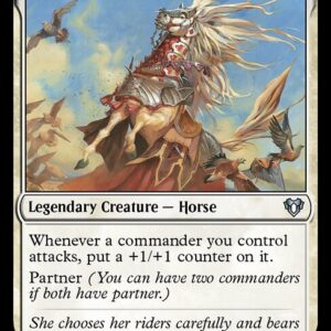 Commander Masters - 33 - Keleth, Sunmane Familiar - Uncommon - W - Non-foil
