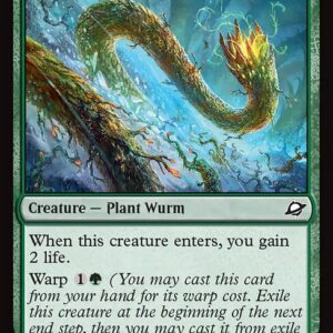 Edge of Eternities - 187 - Germinating Wurm - Common - G - Foil