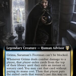 Tales of Middle-earth Commander - 140 - Gríma, Saruman's Footman - Rare - UB - Non-foil