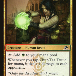 Dragon's Maze - 120 - Zhur-Taa Druid - Common - RG - Non-foil (Front)