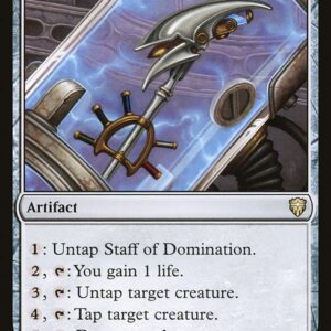 Commander Legends - 343 - Staff of Domination - Rare - C - Non-foil