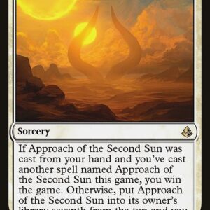 Amonkhet - 4 - Approach of the Second Sun - Rare - W - Non-foil