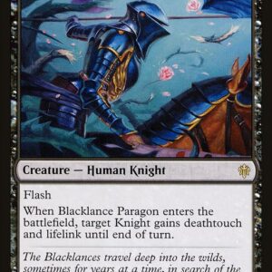Throne of Eldraine - 79 - Blacklance Paragon - Rare - B - Non-foil