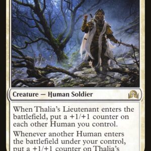 Shadows over Innistrad - 43 - Thalia's Lieutenant - Rare - W - Non-foil