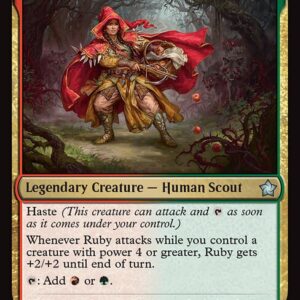 Foundations - 245 - Ruby, Daring Tracker - Uncommon - RG - Foil
