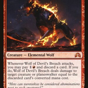 Shadows over Innistrad - 192 - Wolf of Devil's Breach - Mythic - R - Non-foil
