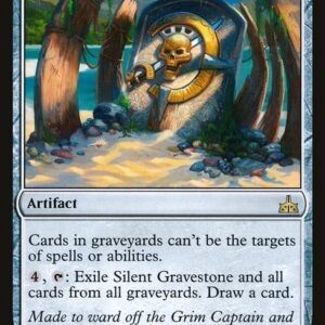 Rivals of Ixalan - 182 - Silent Gravestone - Rare - C - Non-foil
