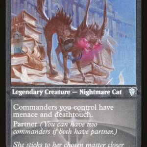 Commander Legends - 564 - Falthis, Shadowcat Familiar - Uncommon - B - Non-foil