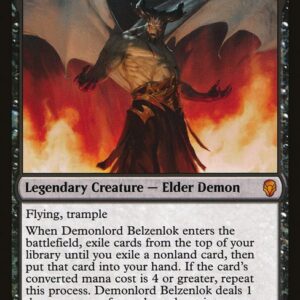 Dominaria - 86 - Demonlord Belzenlok - Mythic - B - Non-foil
