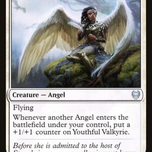 Kaldheim - 382 - Youthful Valkyrie - Uncommon - W - Non-foil