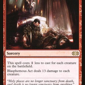 Double Masters - 117 - Blasphemous Act - Rare - R - Non-foil