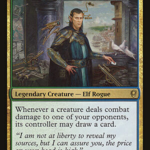 Conspiracy - 187 - Edric, Spymaster of Trest - Rare - UG - Non-foil (Front)