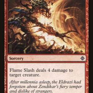 Rise of the Eldrazi - 145 - Flame Slash - Common - R - Non-foil (Front)