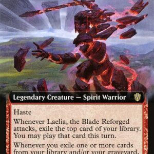 Commander 2021 - 380 - Laelia, the Blade Reforged - Rare - R - Non-foil (Front)