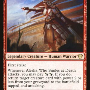 Commander 2020 - 143 - Alesha, Who Smiles at Death - Rare - R - Non-foil (Front)