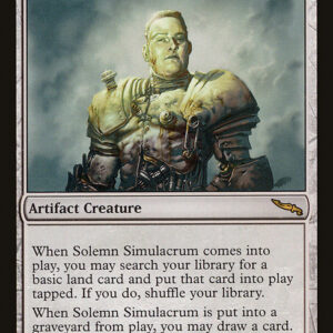 Mirrodin - 245 - Solemn Simulacrum - Rare - C - Non-foil (Front)