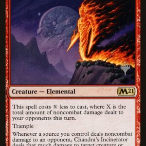 Core Set 2021 Promos - 136p - Chandra's Incinerator - Rare - R - Non-foil - Promo (Front)