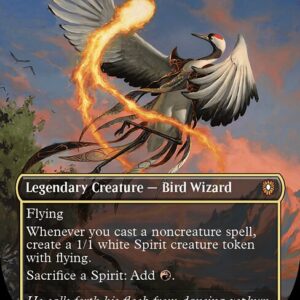 Bloomburrow Commander - 91 - Kykar, Wind's Fury - Mythic - Multi - Non-foil (Front)