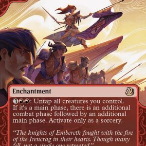 Wilds of Eldraine: Enchanting Tales - 39 - Aggravated Assault - Rare - R - Non-foil (Front)