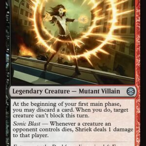 Marvel's Spider-Man - 144 - Shriek, Treblemaker - Uncommon - BR - Non-foil (Front)