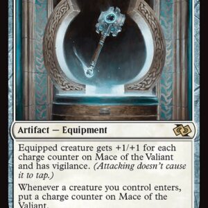 Foundations Jumpstart - 221 - Mace of the Valiant - Rare - W - Non-foil (Front)