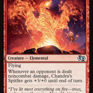 Foundations Jumpstart - 530 - Chandra's Spitfire - Uncommon - R - Non-foil (Front)
