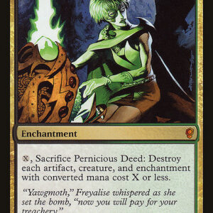 Conspiracy - 191 - Pernicious Deed - Mythic - BG - Non-foil (Front)