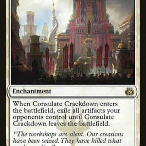 Aether Revolt - 11 - Consulate Crackdown - Rare - W - Foil (Front)