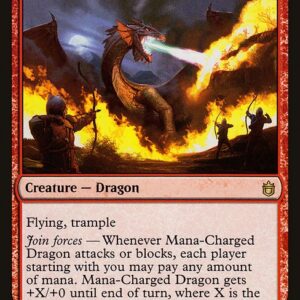 Commander Anthology - 84 - Mana-Charged Dragon - Rare - R - Non-foil (Front)