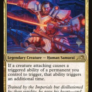 Kamigawa: Neon Dynasty Promos - 224p - Isshin, Two Heavens as One - Rare - Multi - Non-foil - Promo (Front)