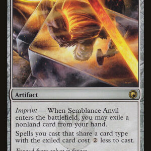 Scars of Mirrodin - 201 - Semblance Anvil - Rare - C - Non-foil (Front)